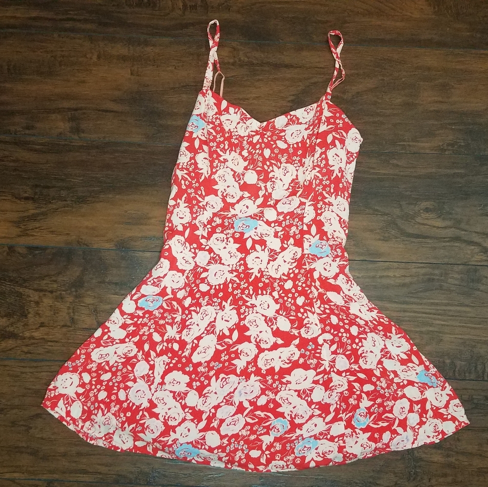 Free People Floral Mini Dress